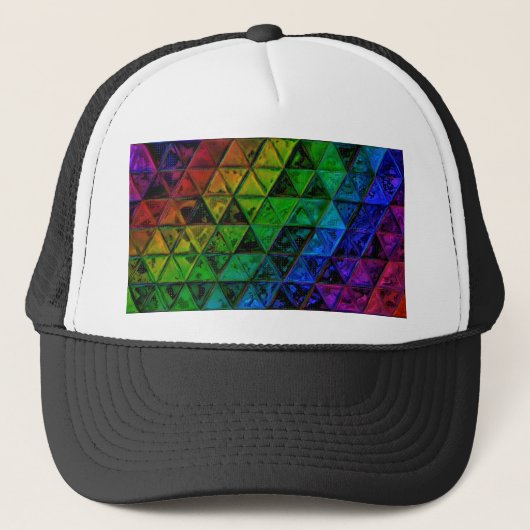 Pride Glass Trucker Pet (Voorkant)