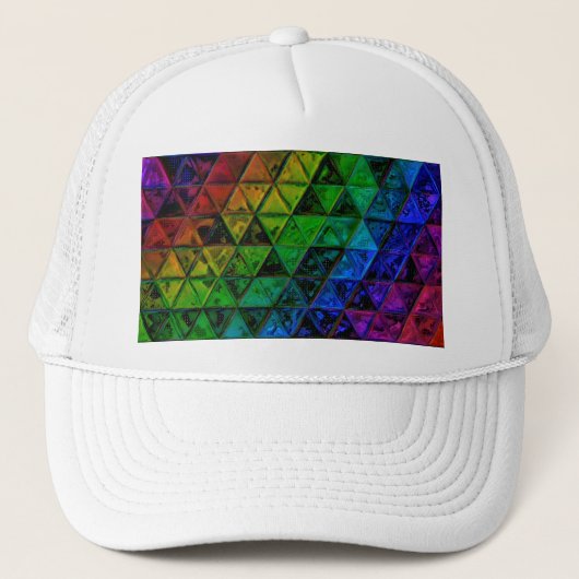 Pride Glass Trucker Pet (Voorkant)