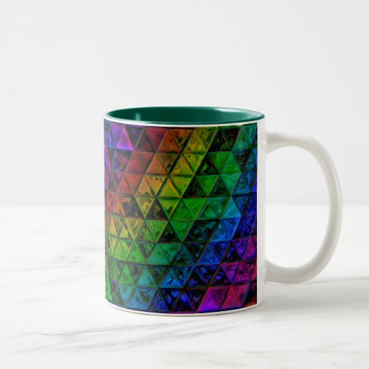 Pride Glass Tweekleurige Koffiemok (Rechts)