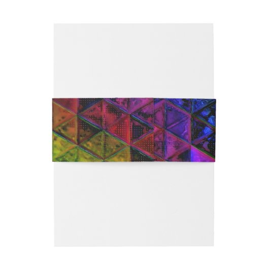 Pride Glass Uitnodigingen Wikkel (Achterkant Voorbeeld)