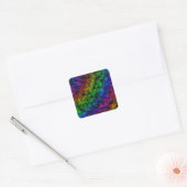 Pride Glass Vierkante Sticker (Envelop)