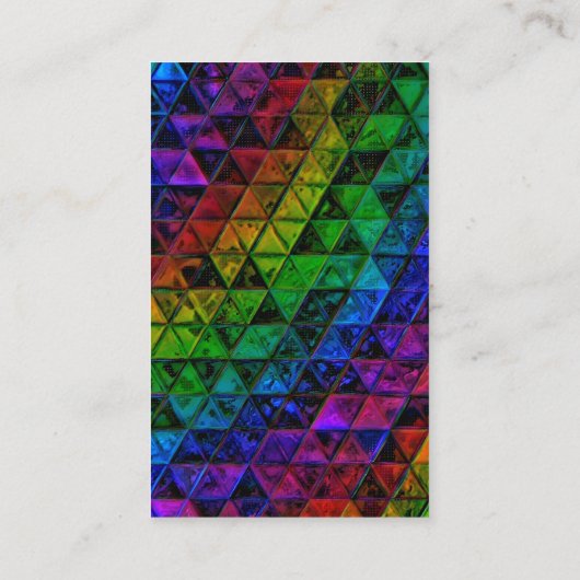 Pride Glass Visitekaartje (Achterkant)