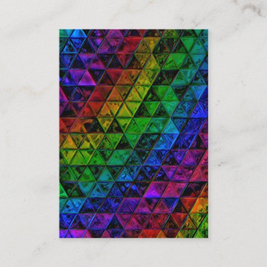 Pride Glass Visitekaartje (Voorkant)