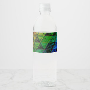 Pride Glass Waterfles Etiket