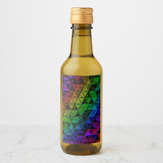 Pride Glass Wijn Etiket (Voorkant)