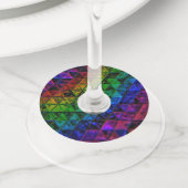 Pride Glass Wijnglaslabel (Dichtbij)