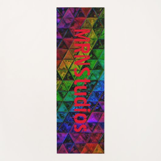 Pride Glass Yogamat (Voorkant)