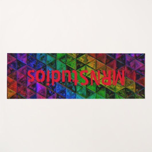 Pride Glass Yogamat (Voorkant (horizontaal))