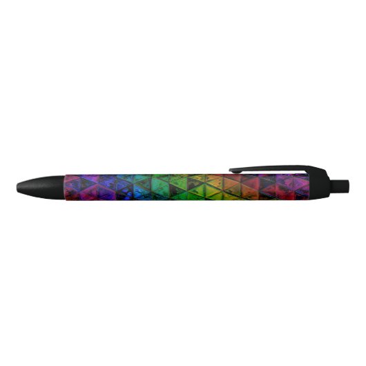 Pride Glass Zwarte Inkt Pen (Bovenkant)