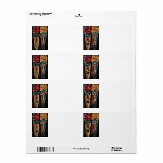 Pride & Glory Label (Full Sheet)