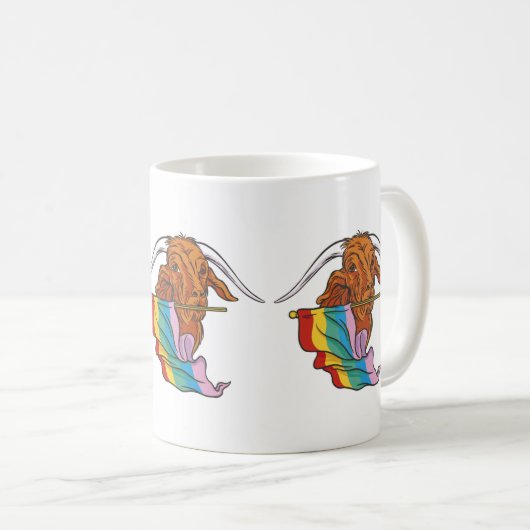 Pride Goat Koffiemok (Voorkant rechts)