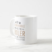 Pride Goldendoodle Eigenaren Cool Dog Funny Gezegd Koffiemok (Voorkant links)