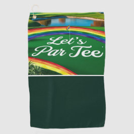 Pride golfbaan toernooi voor golfers golfhanddoek