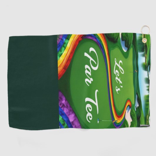 Pride golfbaan toernooi voor golfers golfhanddoek (Horizontaal)