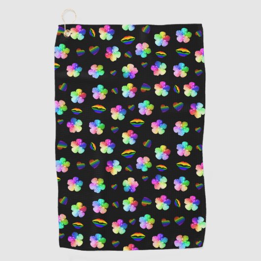 Pride Golfhanddoek (Voorkant)