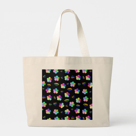 Pride Grote Tote Bag (Achterkant)