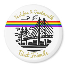 Pride Halifax Dartmouth beste vrienden koelkast Ma