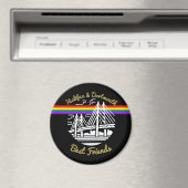 Pride Halifax Dartmouth beste vrienden koelkast Ma Magneet (Insitu (Vaatwasser))