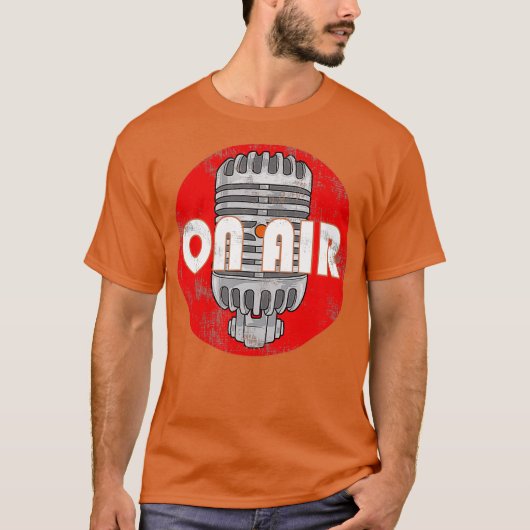 Pride Ham Radio Operator Uitzending OP AIR T-shirt (Voorkant)