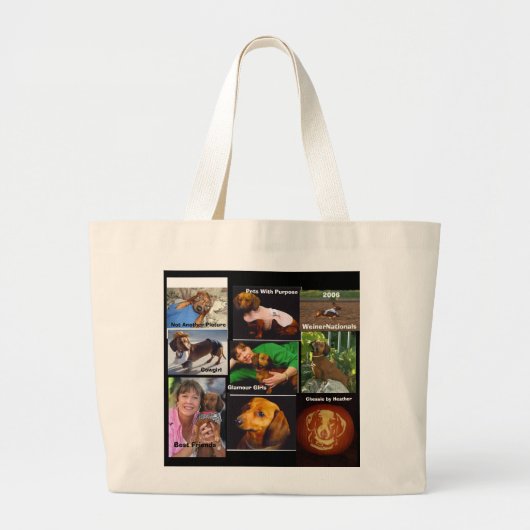 Pride Handbag Grote Tote Bag (Voorkant)