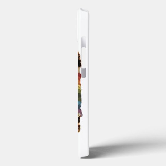 Pride Has No Borders Classic iPhone hoesje LGBTQ (Achterkant / Links)