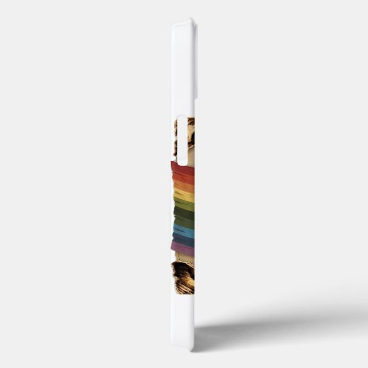 Pride Has No Borders Classic iPhone hoesje LGBTQ (Achterkant / Rechts)