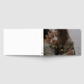 Pride Heart Gouden Pijlen Foto LGBTQ Wedding Gastenboek (Volledig)