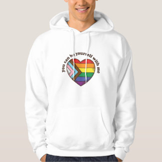 Pride Heart Je Kan Jezelf Zijn Met Mij T-shirt Des