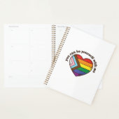 Pride Heart Je Kan Jezelf Zijn Met Mij T-shirt Des Planner (Display)