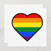 PRIDE HEART-Kaart (Voorkant / Achterkant)