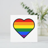 PRIDE HEART-Kaart (Staand voorkant)