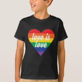 Pride Heart Kinder Shirt (Voorkant)