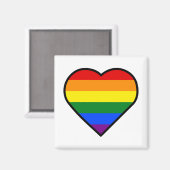 PRIDE HEART MAGNEET (Voorkant / Achterkant)
