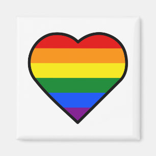 PRIDE HEART MAGNEET