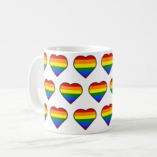 PRIDE HEART Mok (Voorkant links)