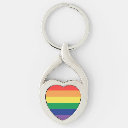 Pride Heart Sleutelhanger (Voorkant)