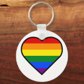PRIDE HEART SLEUTELHANGER (Voorkant)