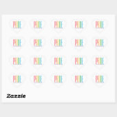 PRIDE Heart Stickers (Vel)