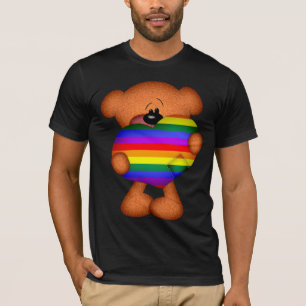 Pride Heart Teddy Bear T-shirt
