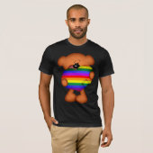 Pride Heart Teddy Bear T-shirt (Voorkant volledig)