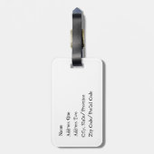 Pride Hearts Bagagelabel (Achterkant verticaal)