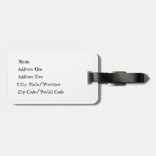 Pride Hearts Bagagelabel (Achterkant horizontaal)