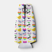 Pride Hearts Cozy Flesjeskoeler (Achterkant)