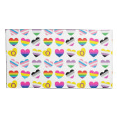 Pride Hearts Kussenslopen (Achterkant-Rechts)