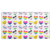 Pride Hearts Kussenslopen (Voorkant-Rechts)