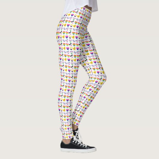Pride Hearts-Leggings Leggings (Rechts)