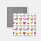 Pride Hearts Magnet (Voorkant / Achterkant)
