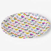 Pride Hearts Paper-Borden Papieren Bordje (Gekanteld)