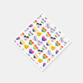 Pride Hearts Paper Napkins Servet (Hoek)