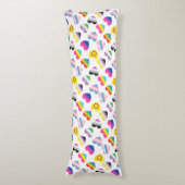 Pride Hearts Pillow Lichaamskussen (Voorkant Verticaal)